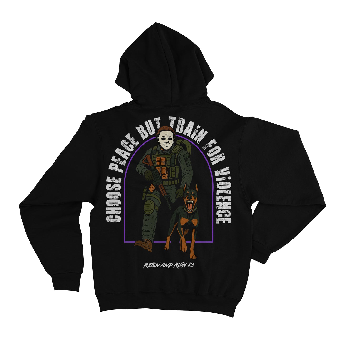 Train for Violence Hoodie