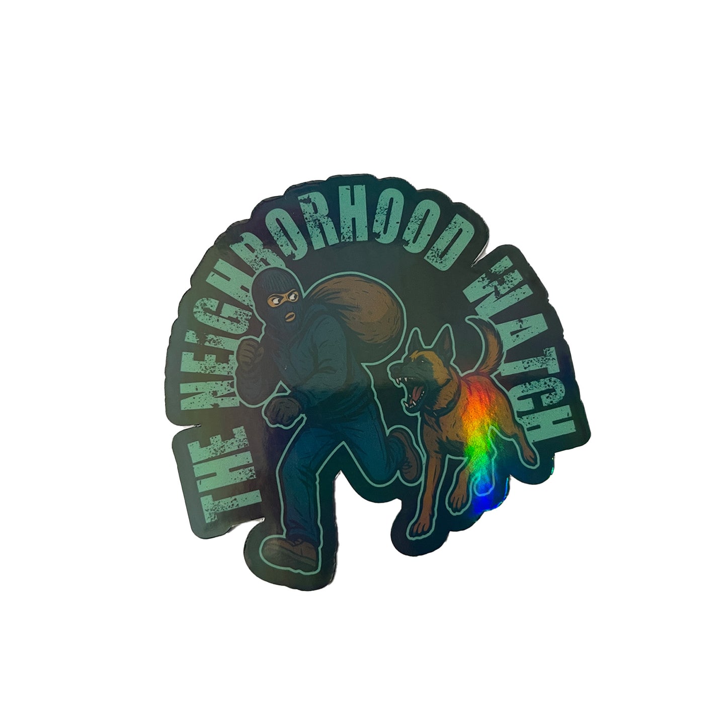 Neighborhood Watch Die-Cut Sticker